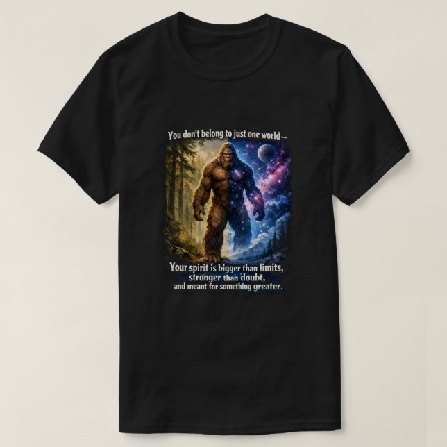 Bigfoot Sasquatch T-Shirt (Design vorne)