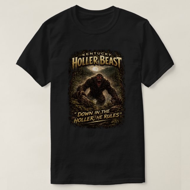 Bigfoot Sasquatch T-Shirt (Design vorne)