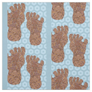 Bigfoot Sasquatch Track Crypto Craft Artikel Stoff