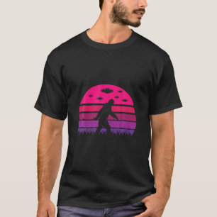 Bigfoot Sasquatch UFO Alien Apparel T-Shirt