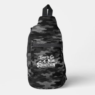 Bigfoot Sasquatch Umhängetasche Crossbody Bag