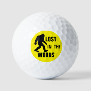 BIGFOOT / Sasquatch : VERLOREN IN DEN WOODS Golfball