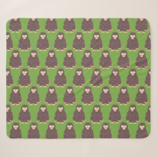Bigfoot Sasquatch Weihnachten Sherpadecke