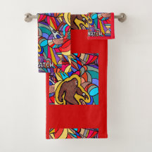 Bigfoot Sasquatch Wristwatch Pun Art