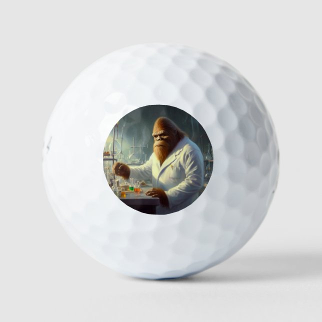 Bigfoot Scientist Golfball (Vorderseite)
