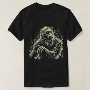 Bigfoot Scratchboard-T - Shirt