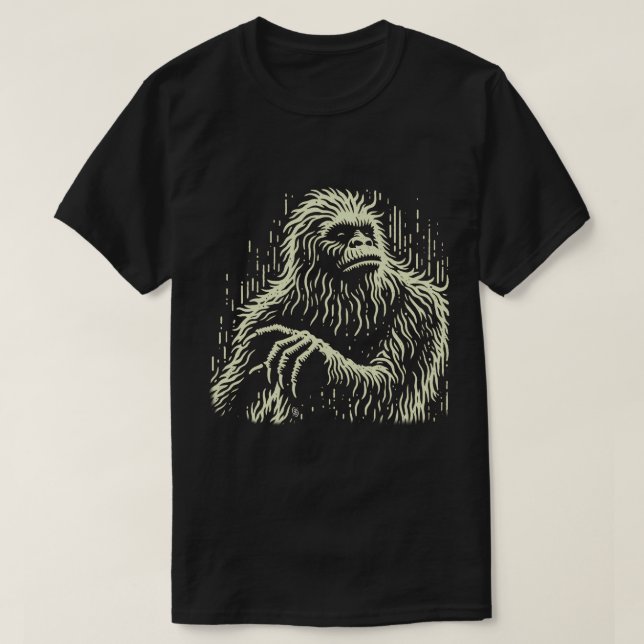 Bigfoot Scratchboard-T - Shirt (Design vorne)