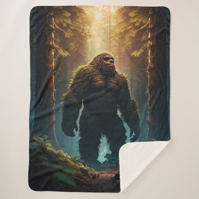 Bigfoot Sherpa Blanket Sherpadecke (Vorderseite)