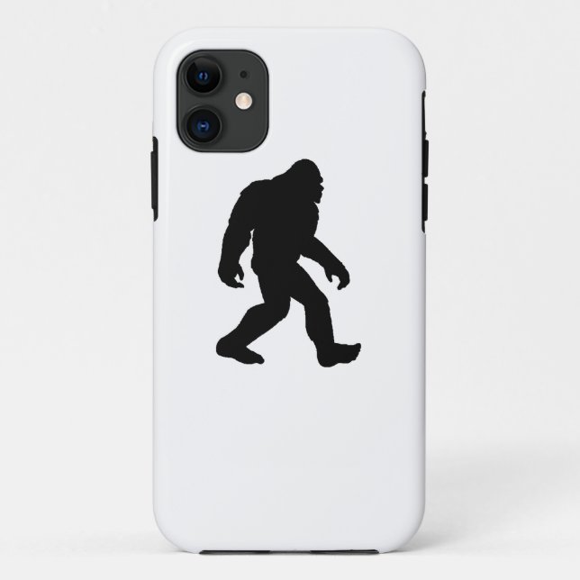 Bigfoot-Silhouette Case-Mate iPhone Hülle (Rückseite)