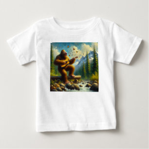 Bigfoot Singing Baby T-shirt