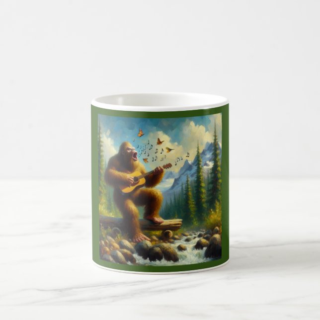 Bigfoot Singing Kaffeetasse (Mittel)