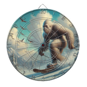 Bigfoot Skiing Dartscheibe