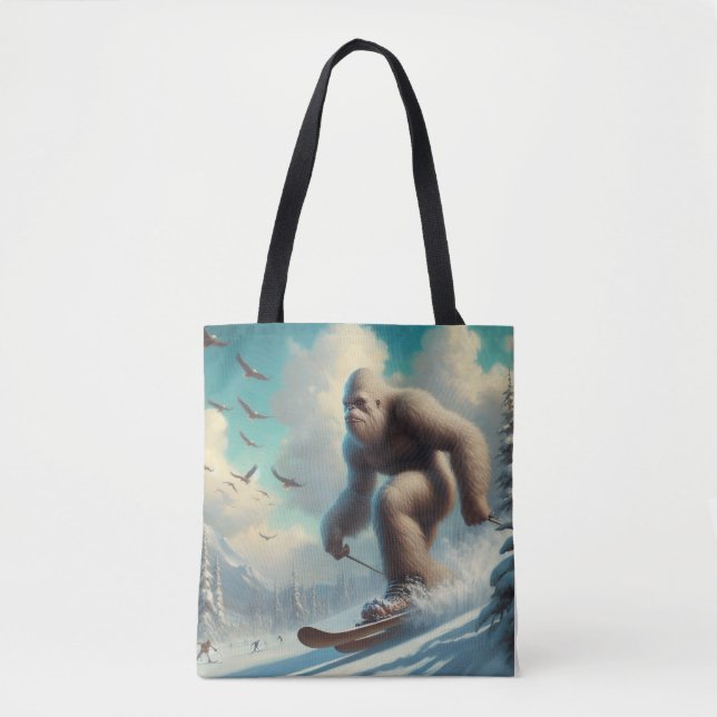 Bigfoot Skiing Tasche (Vorderseite)