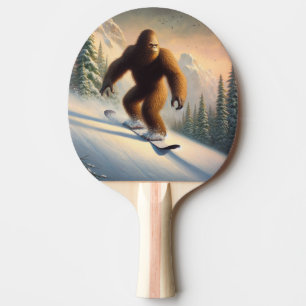Bigfoot Snowboarding Tischtennis Schläger