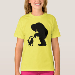 Bigfoot Spielende Langhaar-Katze Boop  T-Shirt