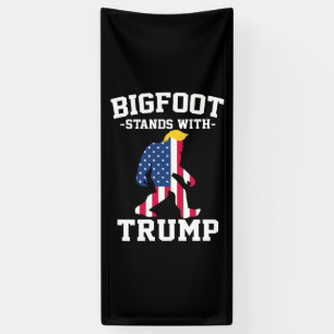 Bigfoot steht bei den Wahlen 2024 unter Trump Banner