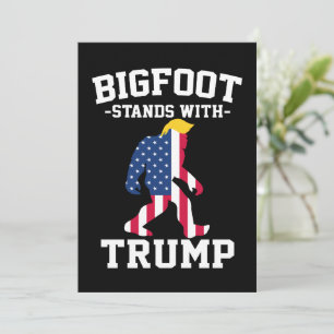 Bigfoot steht bei den Wahlen 2024 unter Trump Einladung