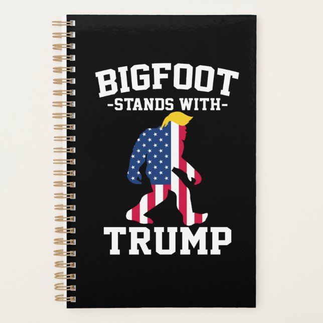 Bigfoot steht bei den Wahlen 2024 unter Trump Planer (Vorderseite)