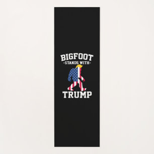 Bigfoot steht bei den Wahlen 2024 unter Trump Yogamatte
