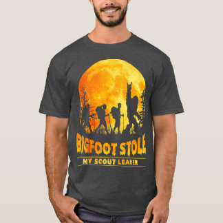 Bigfoot Stole My Scout Leader Wandern Halloween 1 T-Shirt