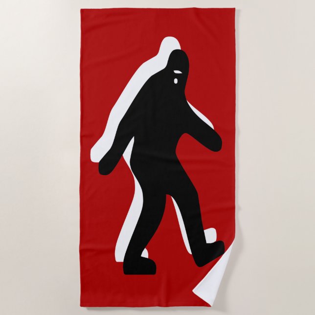 Bigfoot Strandtuch (Vorderseite)