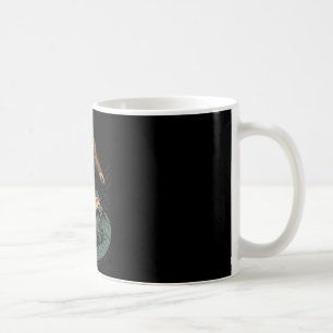 Bigfoot Surfen Retro-Strand-Kryptid-Kunst für den  Kaffeetasse