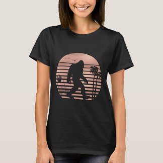 Bigfoot-Surfing-Shirt Lustiges Sommerkleidungs-T-S T-Shirt