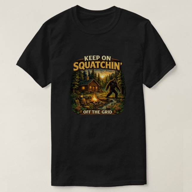 Bigfoot T-Shirt (Design vorne)