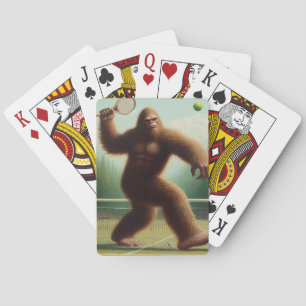 Bigfoot Tennis Spielkarten