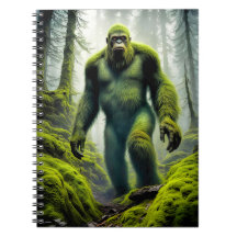 Bigfoot, The Green Machine - SpiralNotebook