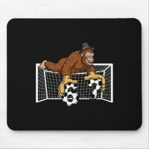 Bigfoot Torwart Fußball 67 Six Seven Jungen Thanks Mousepad