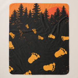 Bigfoot Tracks bei Sonnenuntergang Sherpadecke