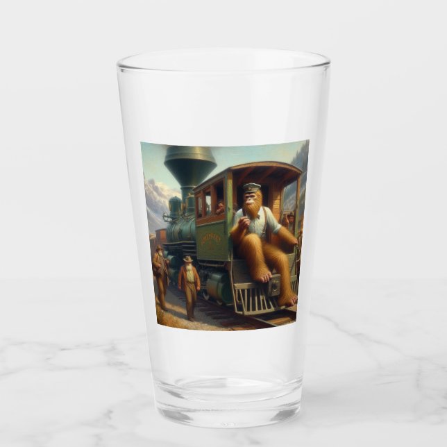 Bigfoot Train Engineer Glas (Vorderseite)