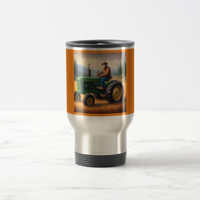 Bigfoot Traktor Reisebecher (Mittel)