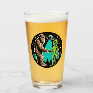 Bigfoot trifft Alien Glas