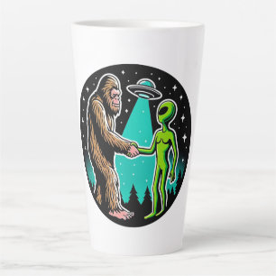 Bigfoot trifft Alien Milchtasse