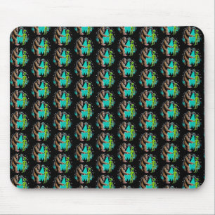 Bigfoot trifft Alien Mousepad