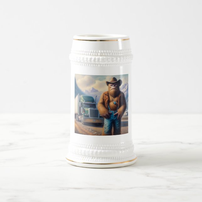 Bigfoot Truck Bierglas (Mittel)