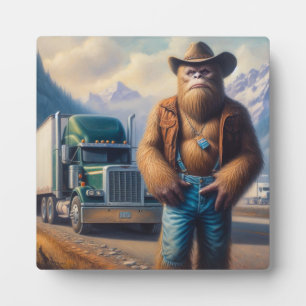 Bigfoot Truck Fotoplatte