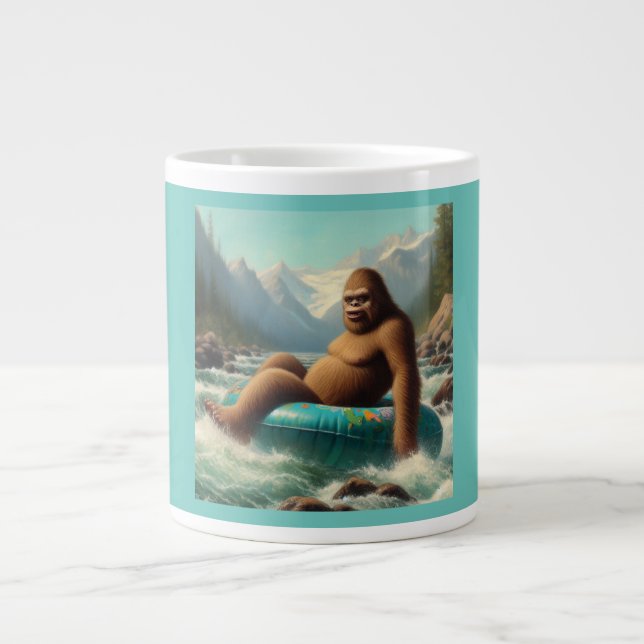 Bigfoot Tubing Jumbo-Tasse (Vorderseite)