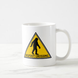 Bigfoot-Überfahrt-Tasse Kaffeetasse