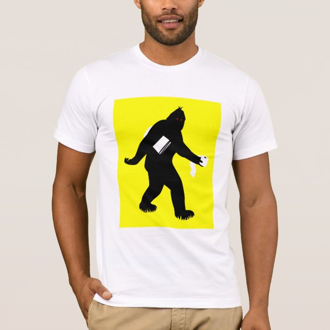 Bigfoot überraschte T-Shirt (Vorderseite)