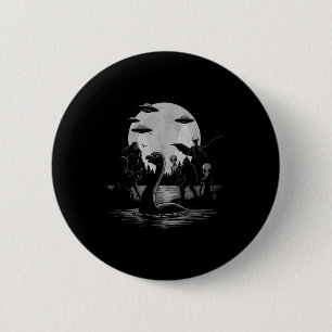 Bigfoot Ufo Loch Ness Monster Mothman Und Aliens! Button
