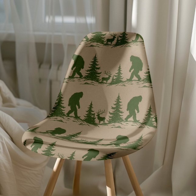 Bigfoot und Hirschgewebe zum Entkoppeln Seidenpapier (This is a mockup, your design may appear larger/smaller depending on size of decoupage piece.)