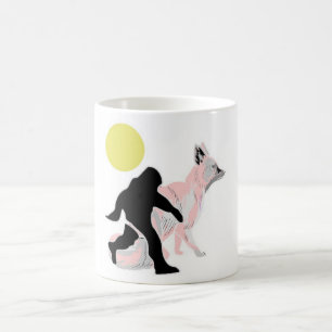 Bigfoot und paranormale Tiere Kaffeetasse