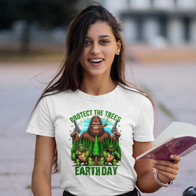 Bigfoot und zwei Turtles: Bewaffnete Begegnungen T-Shirt (Von Creator hochgeladen)