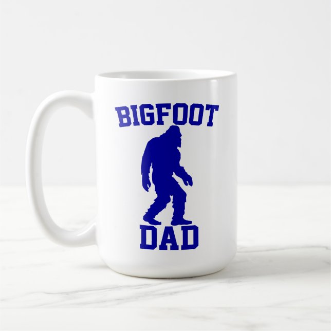Bigfoot Vater - Funny Bigfoot Kaffeetasse (Links)