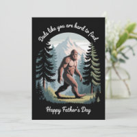 Bigfoot Vatertag Sasquatch Funny Vater