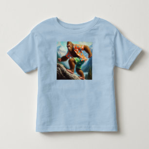 Bigfoot Wandern Kleinkind T-shirt