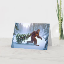 BIGFOOT WEIHNACHTEN - GESCHMÜCKTER BAUM